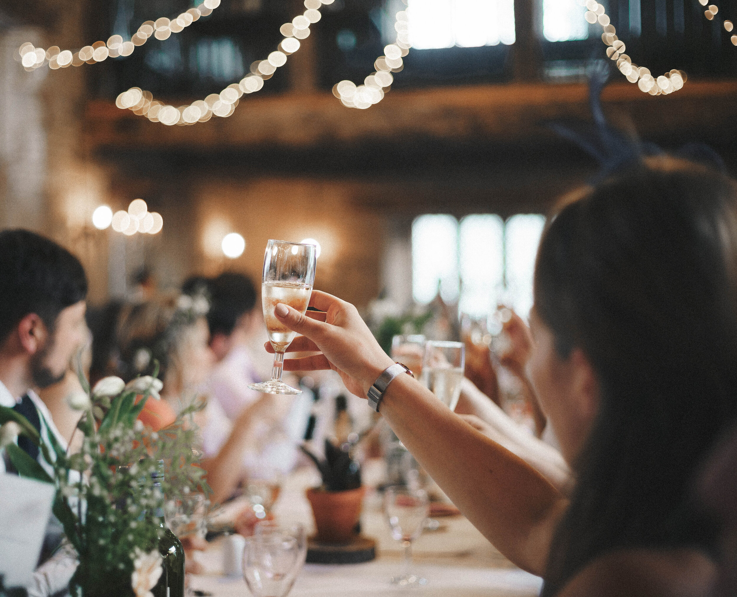 Wedding speech applause picture